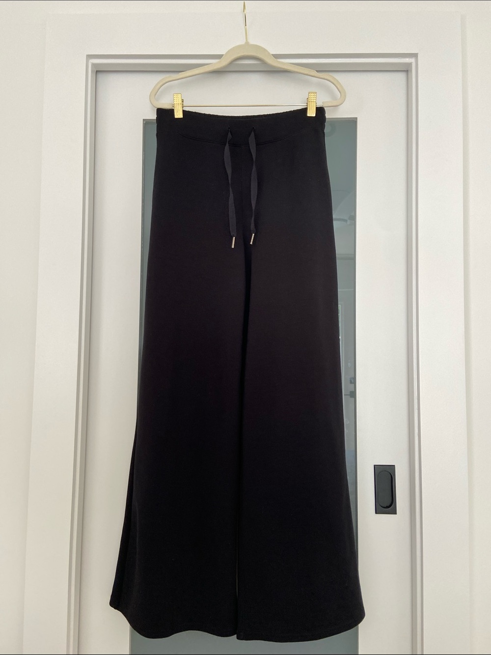 SPANX Black Air Essential Pant with Drawstring Waist